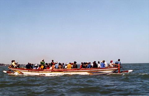 Crossing the river