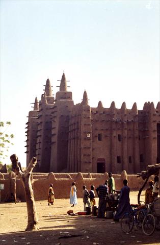 Mosque from the market