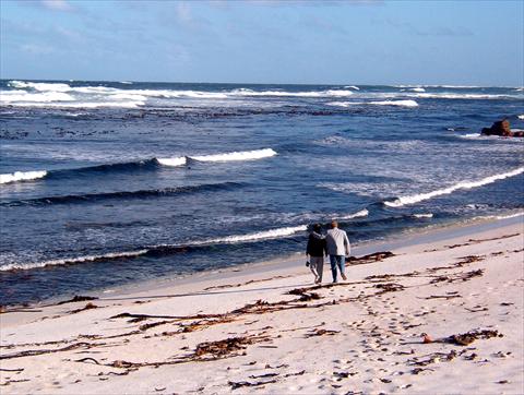 Couple at the beach