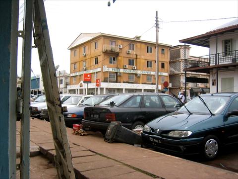 Parking in town