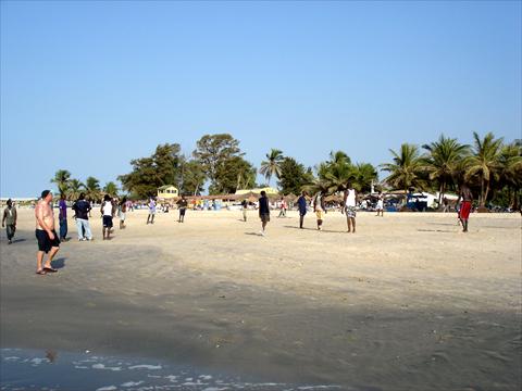 Crowd on the beach