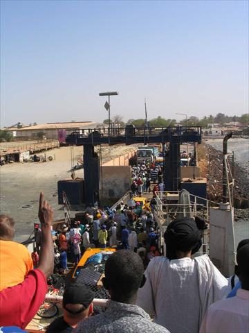 People disembarking 